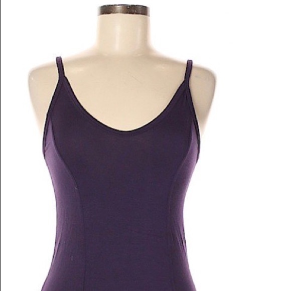T by Alexander Wang Dark Purple Dress - Picture 1 of 4